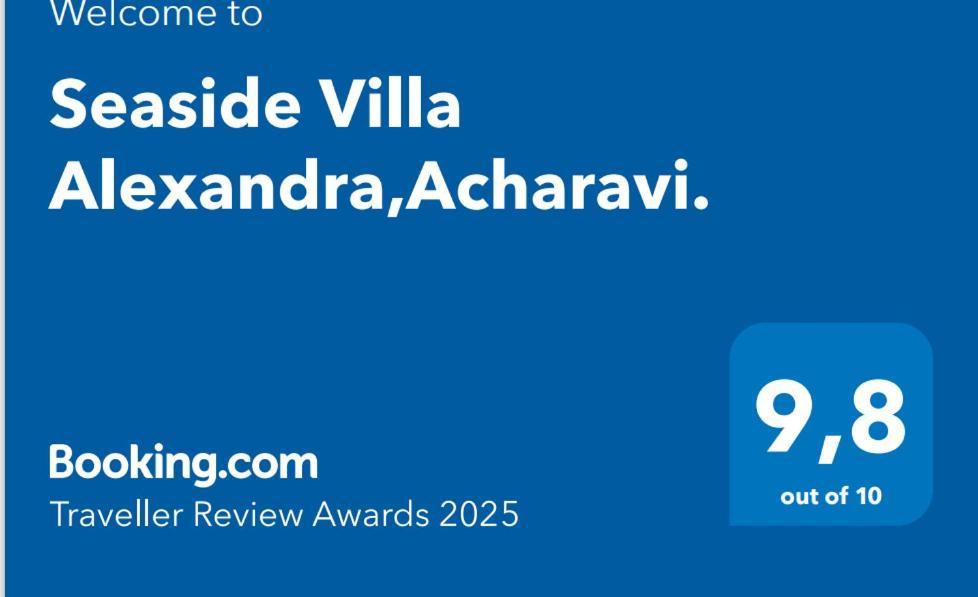 Seaside Villa Alexandra,Acharavi. Acharavi  Exteriör bild